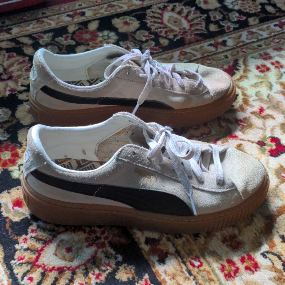 Puma Suede Platforms